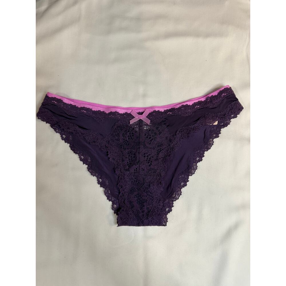 NWT Victoria’s Secret Vintage Bikini Panty – 2015 – Size XS – Purple - Picture 3 of 5